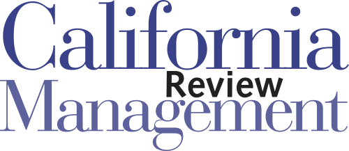 California Management Review Cover